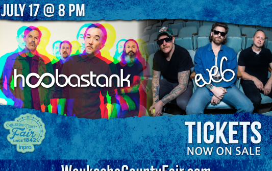 Milwaukee Hoobastank & Eve 6 | Waukesha County Fair 2026